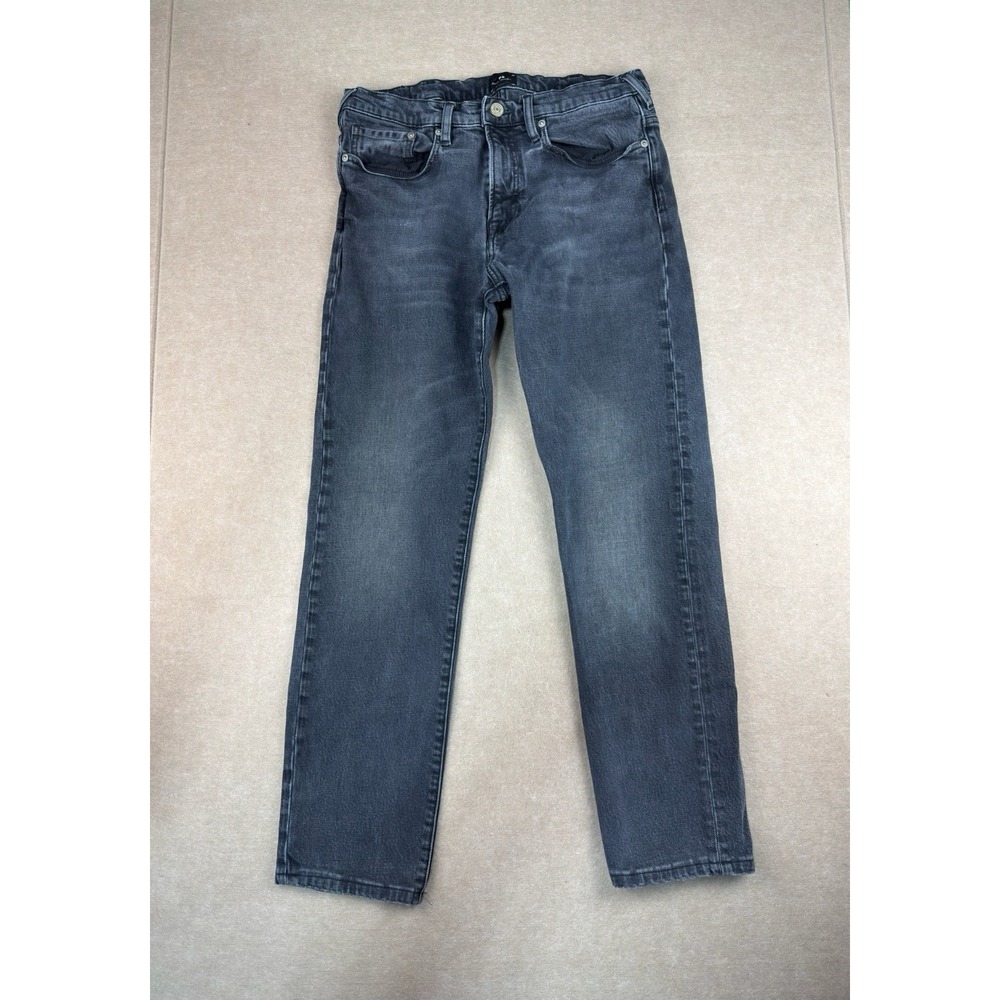 PS Paul Smith Jeans Men's 30 Tapered Fit Black Wash Organic Cotton‎ Denim GOTS